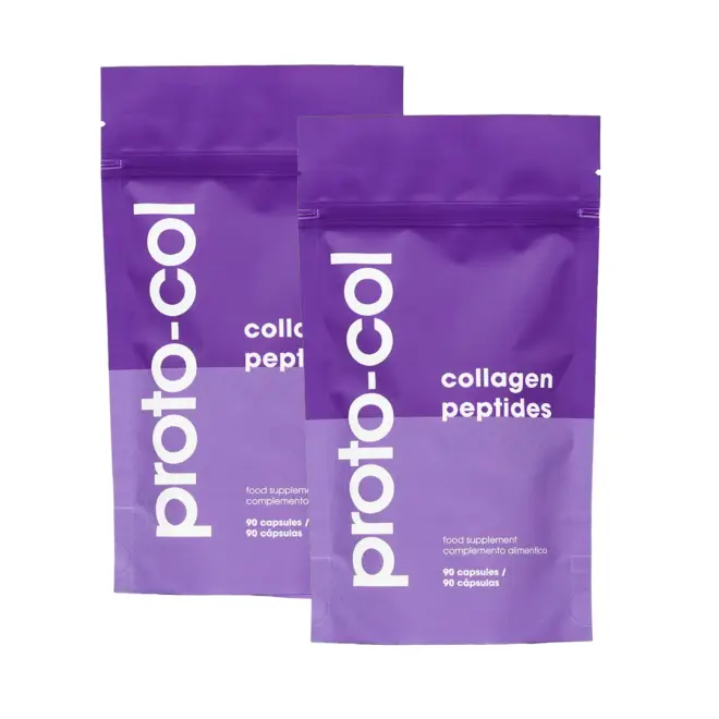 2 meses de colágeno hidrolizado puro para piel, cabello y uñas (Pure Glow Dúo 1200 mg)