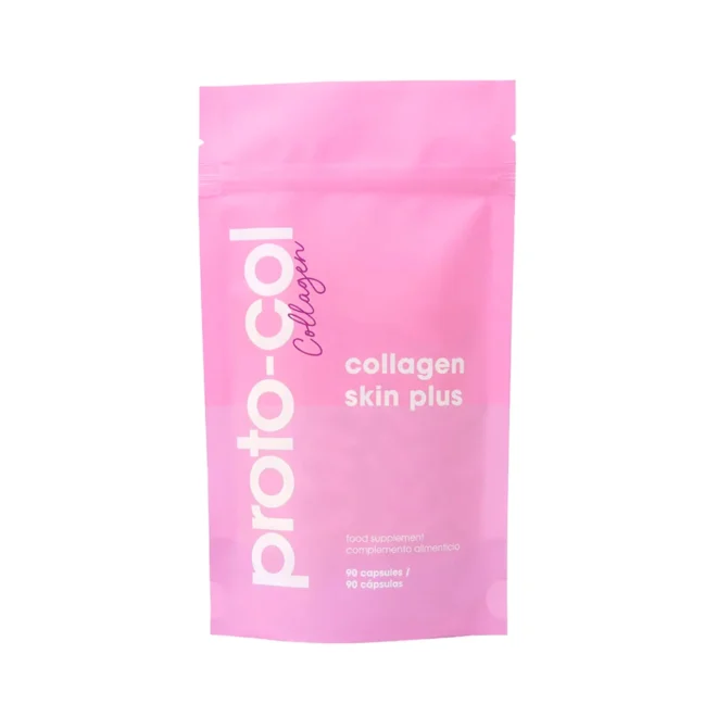 Colágeno con ácido hialurónico Skin Plus 90 cápsulas