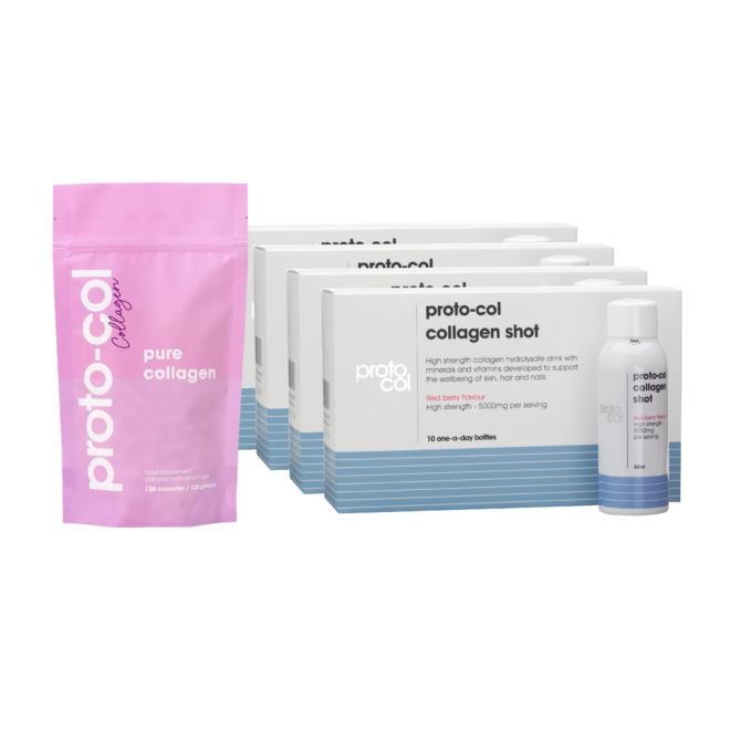 Tratamiento para disminuir arrugas y mejorar hidratación - Glow & Firm Skin Kit - 70 días