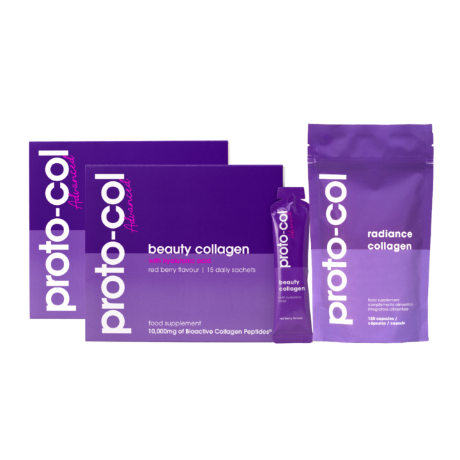 Tratamiento de colágeno intensivo para cabello fuerte y vitalidad integral – Hair & Vitality Fusion Kit – 60 días