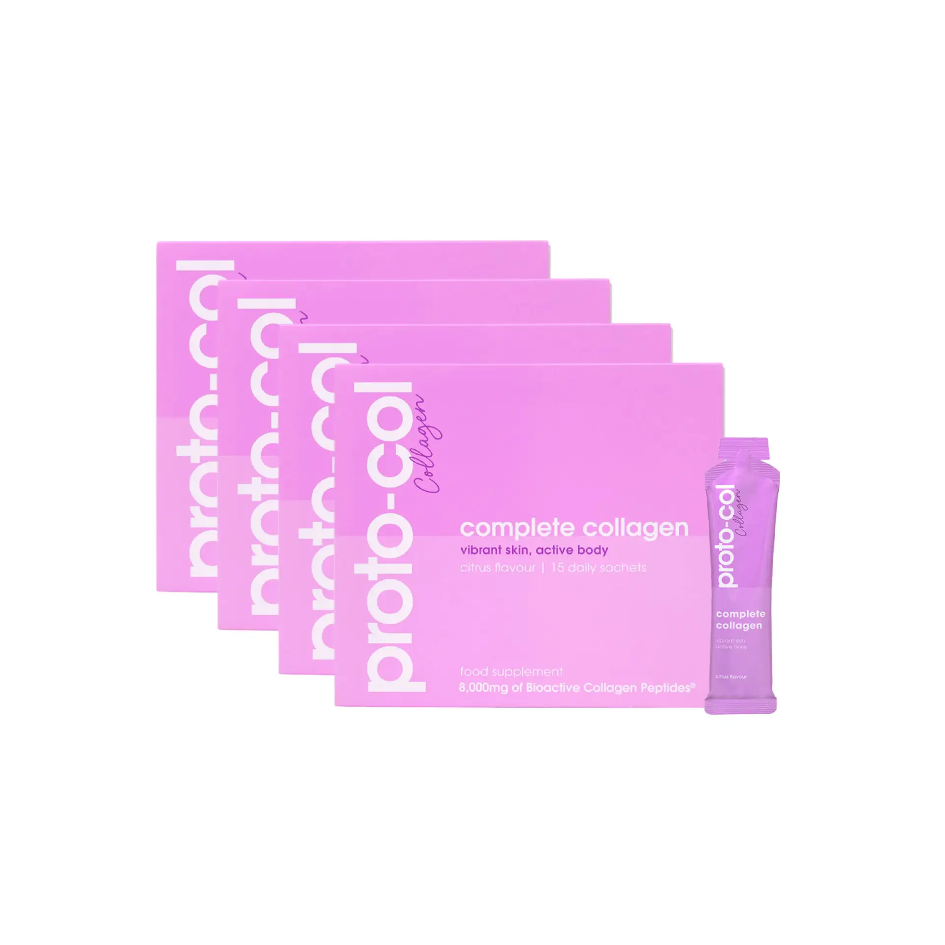 60 Días de Colágeno Bebible para piel, cabello, uñas y cuerpo activo