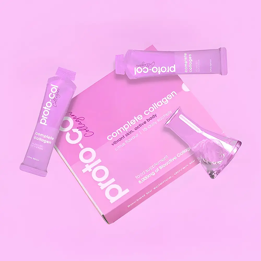 Sachets de 8,000mg de colágeno y vitaminas para articulaciones, piel, cabello y uñas - Imagen 2