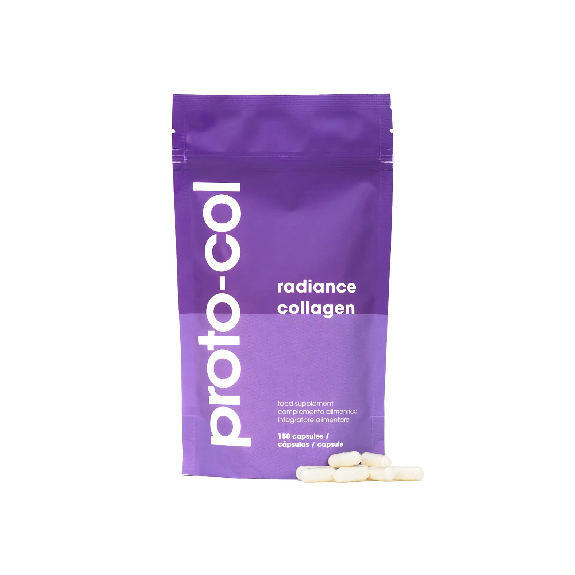 Colágeno Intensivo con ácido hialurónico Radiance Collagen 150 cápsulas